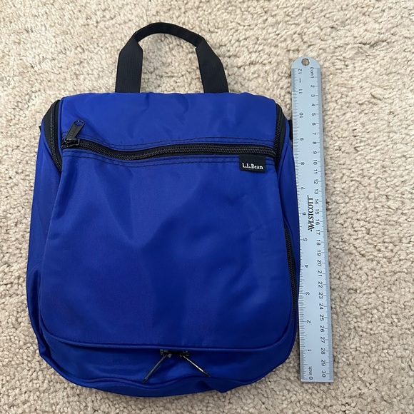 L.L. Bean Medium Personal Organizer Toiletry Bag in Royal Blue‎ EUC - Picture 3 of 11